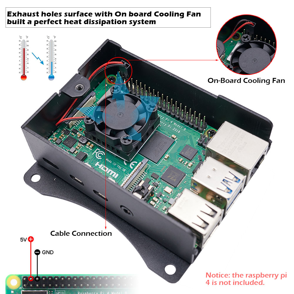 Raspberry Pi 4 Mẫu B Vỏ nhôm c - đánh giá và giá Argon One V3 M.2 Nvme Case