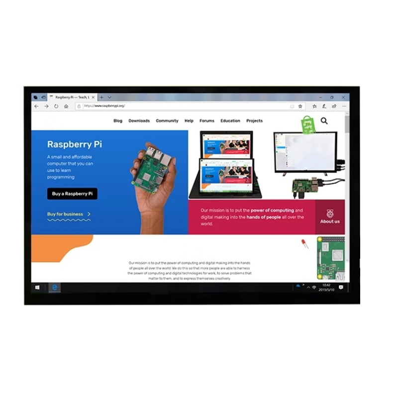 Mới 10.1 Inch 1280X800 IPS Màn - đánh giá và giá Raspberry Pi 10.1 Inch Capacitive Touch Screen Ips